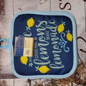 NWT Home Collection Pot Holder 2-Set 7x7 in (DAR67)